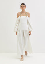 Load image into Gallery viewer, White Off Shoulder dress
