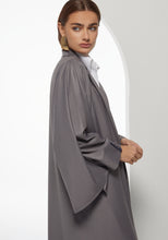 Load image into Gallery viewer, Gray Capelet Blazer/Coat
