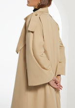 Load image into Gallery viewer, Farwa Trench Coat

