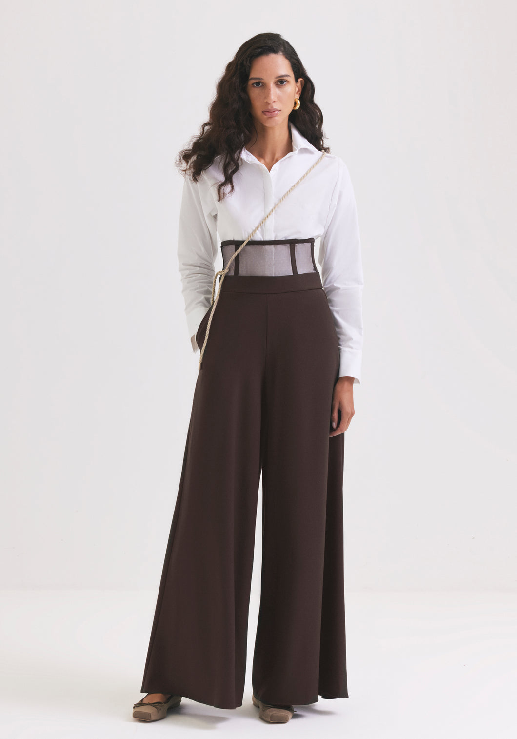 Corset Pants in brown