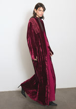 Load image into Gallery viewer, Velvet Red Abaya &amp; Shayla
