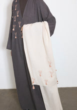 Load image into Gallery viewer, Wool brown Abaya &amp; Shayla
