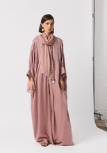 Load image into Gallery viewer, Dusty Pink Abaya &amp; Shayla
