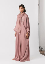Load image into Gallery viewer, Dusty Pink Abaya &amp; Shayla

