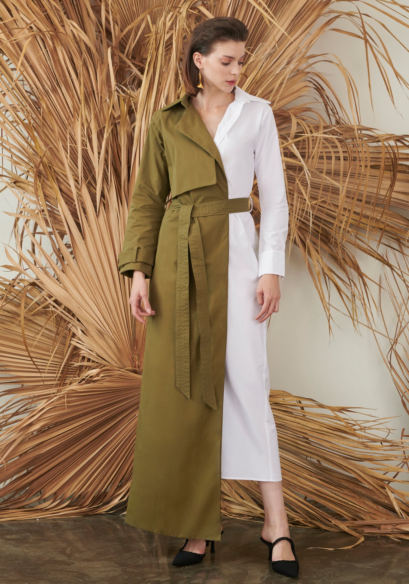 Belted Trench Dress Nora Al Shaikh Belted Trench Dress Nora Al Shaikh